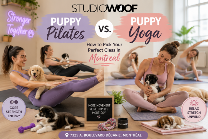 Puppy Pilates vs. Puppy Yoga: How to Pick Your Perfect Class in Montreal